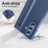 Fully Shockproof Leather Glass Screen Camera Protect Phone Cover with Pen Slot Phone Case for Samsung W25 Z Fold 7 6 5 4