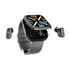 2025 New T1 Smart Watch Wireless Earphones 2-in-1 IP67 Waterproof Silicon Tape BT Call & Fitness Function