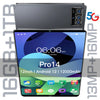 Pro14 Android 12 Tablet PC Mobile Phone MTK Octa Core 5MP+13MP Cameras 16GB Capacitive with GSM 4G 5G New