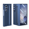 Fully Shockproof Leather Glass Screen Camera Protect Phone Cover with Pen Slot Phone Case for Samsung W25 Z Fold 7 6 5 4