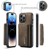 Original DG.MING 2-in-1 Detachable Magnetic Wallet Phone Case for iPhone 18 Samsung with Card Holder