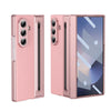 Fully Shockproof Leather Glass Screen Camera Protect Phone Cover with Pen Slot Phone Case for Samsung W25 Z Fold 7 6 5 4