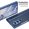 Fully Shockproof Leather Glass Screen Camera Protect Phone Cover with Pen Slot Phone Case for Samsung W25 Z Fold 7 6 5 4