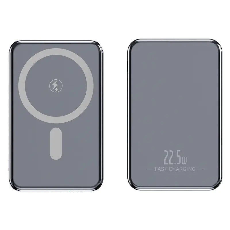 Ultra-Thin MagSafe Magnetic Wireless Power Bank 10000mAh – Aluminum Alloy Mini Charger