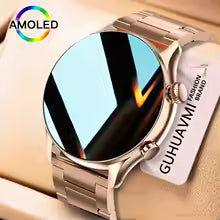 2026 Smartwatch AMOLED HD Display – Bluetooth Calling, GPS & IP68 Waterproof