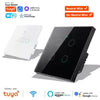 1–4 Gang WiFi Smart Touch Wall Light Switch – No Neutral, Tuya Alexa & Google