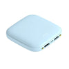 Mini Portable Power Bank 20000mAh – Compact White Fast Charging Battery Pack