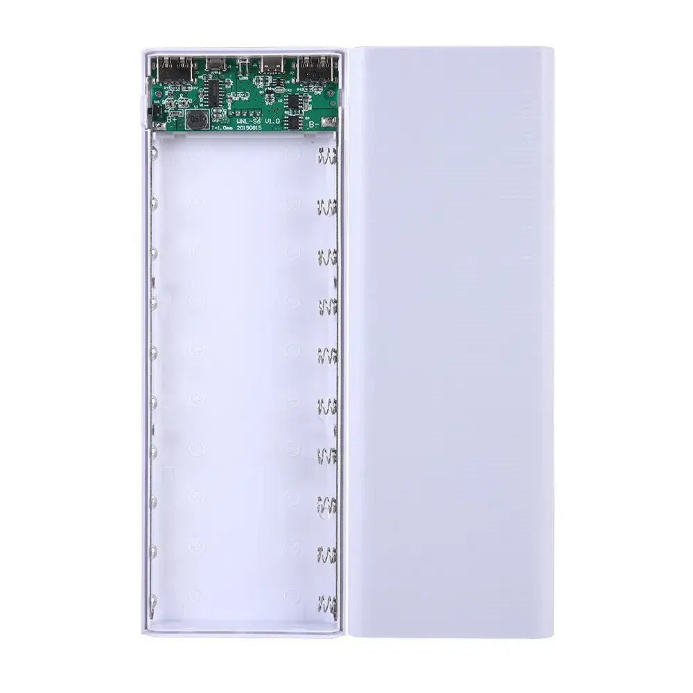 22.5W Flash Charging 18650 Battery Box – DIY Fast Charging Power Bank Kit